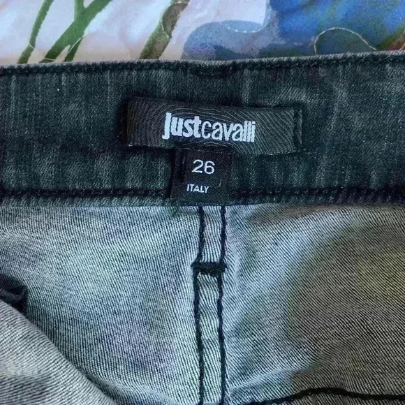 Just Cavalli Denim Mini  Skirt - Picture 8 of 10